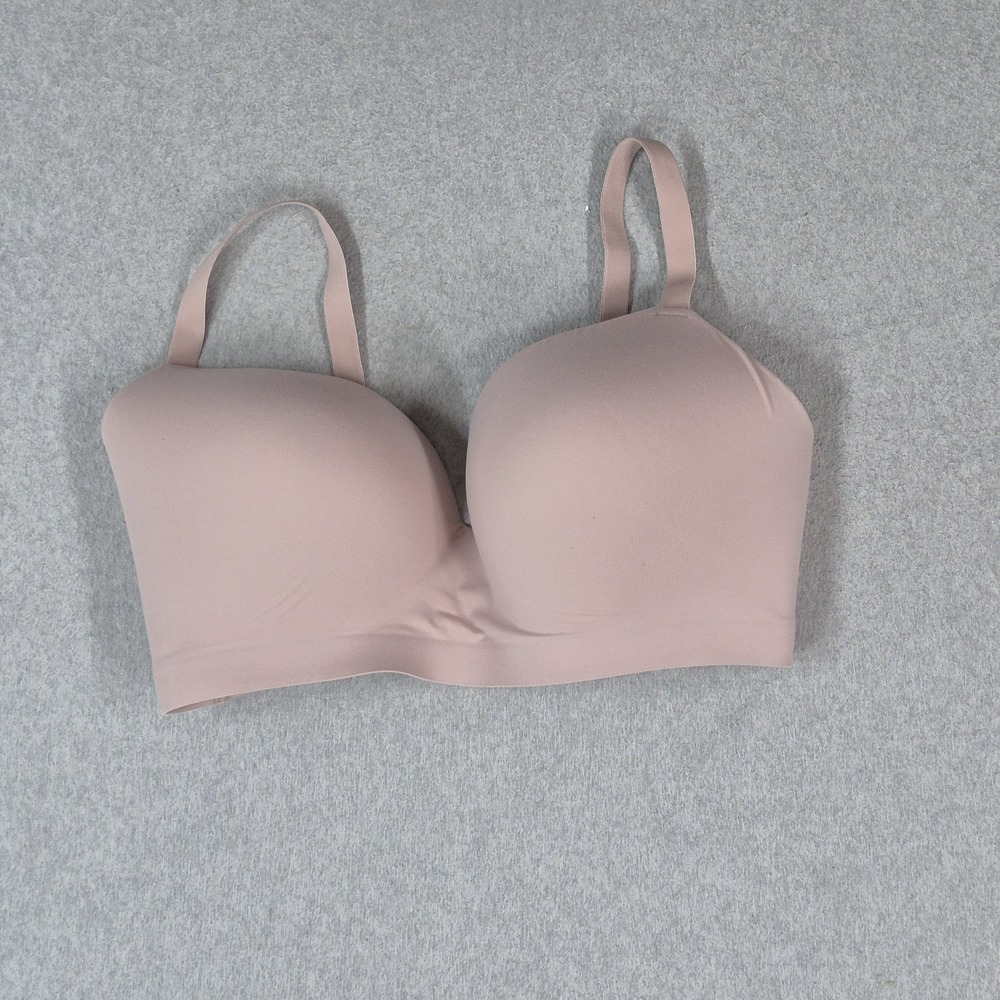 Soma Women Bra 40DDD Beige Embraceable Wireless T Shirt Strap READ
